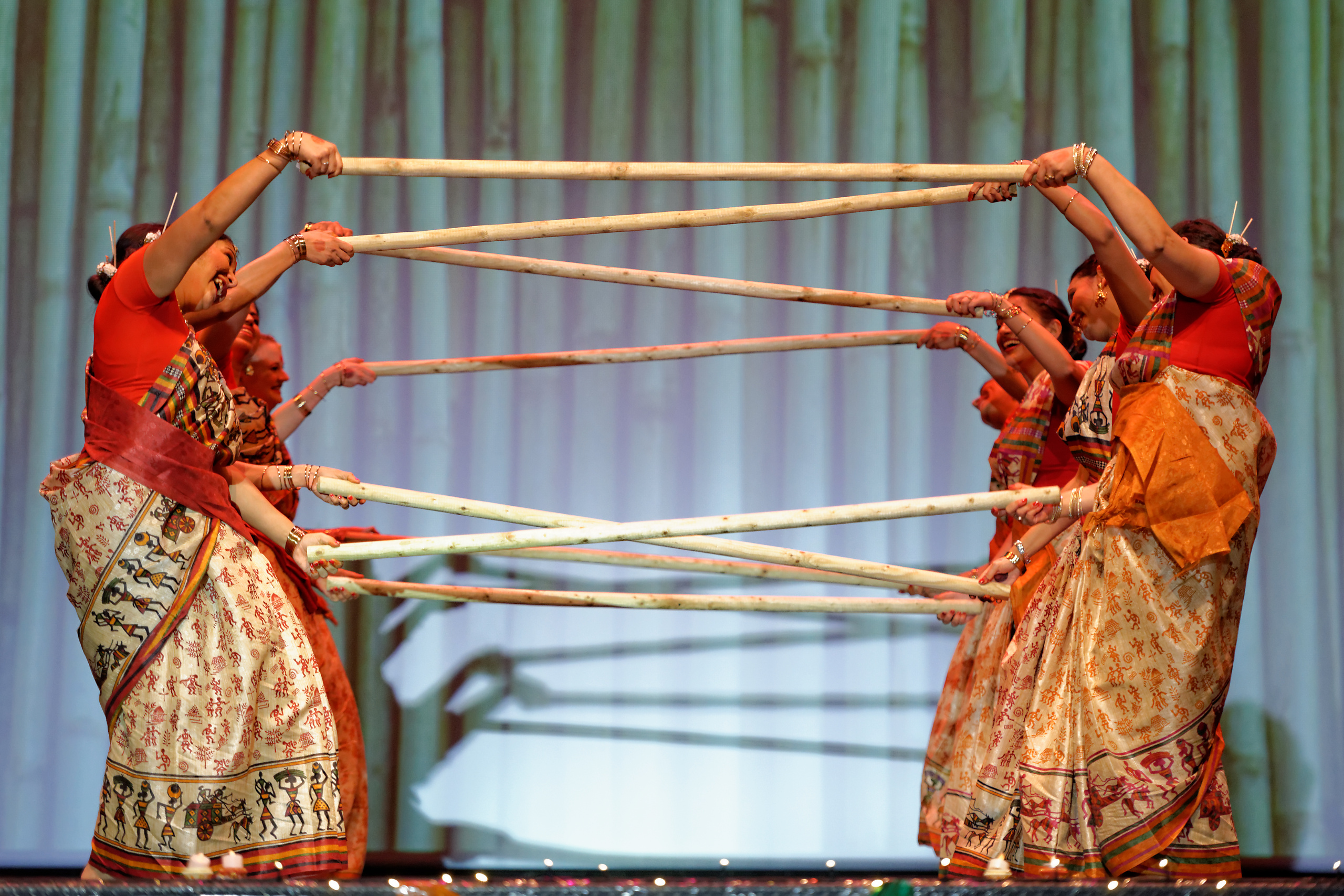 Folk Stage Group Performance